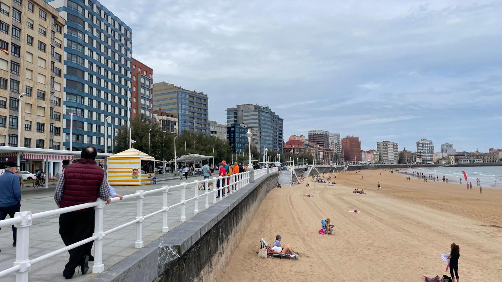 Apartamento Playa De Gijón Extérieur photo